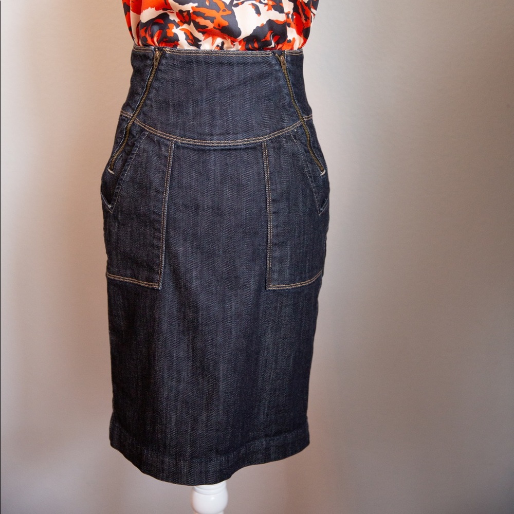 Citizens of Humanity high-waisted denim skirt